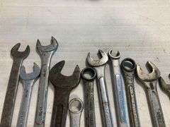 Various Sized Fixed Wrenches