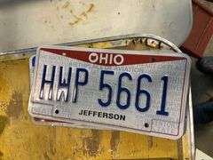 Ohio License Plates