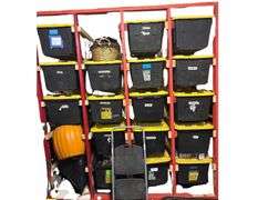 20 Large Boxes and Bags with Props, Decor, Gargoyles, Fear Flaps, Pumpkins, Lighting, Candles