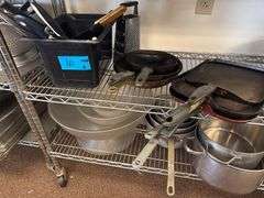 Skillets, Knives, Pots