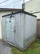 Amerikooler Outdoor Walk In Freezer - Includes Condenser Unit - 8ft x 8ft x 7 1/2ft