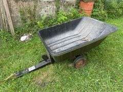 LD-8 Dump Cart Attachment for Riding Mower - 200lb Capacity