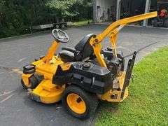 Cub Cadet Pro Z 100 EFI 154-S Commercial Zero Turn Mower - *ONLY 98 Hours* - Model 53TWEFJA050 - Serial No. 1H209H60049 - Pro2B+ PTO-X Drive Twin Bagger (Model 21120902) - 54in Mower Deck - ROPS