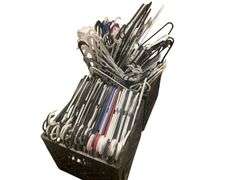 Large Lot of Plastic Clothes Hangers