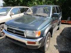 GREEN, 1996, TOYOTA 4RUNNER, JT3HN87R0T0046119,  ,