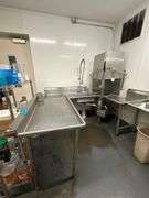 American Dish Service Upright Dish Machine w/ Dish Tables - Model AFC-3D-S - Serial No. 58468 - 120V - 77in x 94in x 72in
