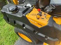 Cub Cadet Pro Z 100 EFI 154-S Commercial Zero Turn Mower - *ONLY 98 Hours* - Model 53TWEFJA050 - Serial No. 1H209H60049 - Pro2B+ PTO-X Drive Twin Bagger (Model 21120902) - 54in Mower Deck - ROPS