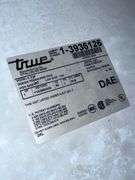 True Mfg. 3 Door Reach In Freezer - Model T-72F - Serial No. 1-3936126 - 1PH - 78in x 30in x 34in