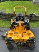 Cub Cadet Pro Z 100 EFI 154-S Commercial Zero Turn Mower - *ONLY 98 Hours* - Model 53TWEFJA050 - Serial No. 1H209H60049 - Pro2B+ PTO-X Drive Twin Bagger (Model 21120902) - 54in Mower Deck - ROPS