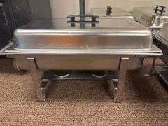 2 Rubbermaid Insulated Food Pan Carriers on Wheels