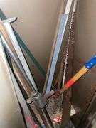 Metal Cabinet 5ft with Pipe Bender, Hand Tools