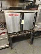 Blodgett Mark V Convection Oven - Natural Gas - 38in x 40in x 64in w/ Stand