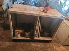 30x24x48in Cabinet Contents Included