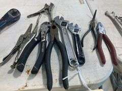 Vice Grips, Pliers, Needle-Nose Hook Pliers, Adjustable Wrenches