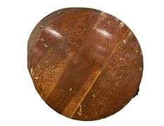 3 6ft Round Wooden Folding Tables