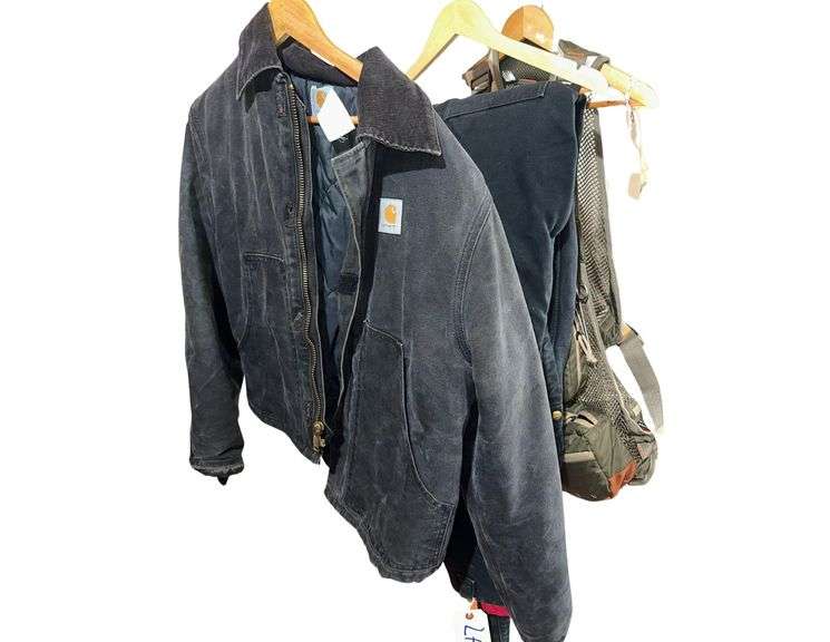 Carhart Set Size L Jacket 46 X 28 Coveralls image