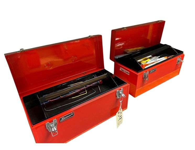 Two Tool Boxes and Contents image