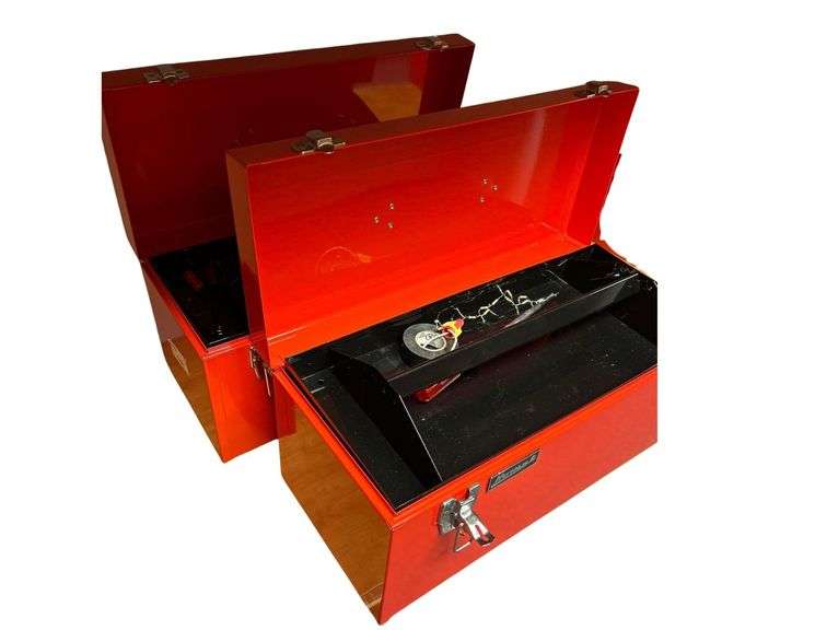 Two Tool Boxes and Contents image