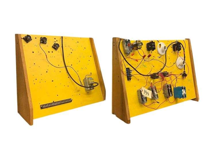 3 - Wooden Circuit Testing Boards - 25in. H. X 24in. W. image