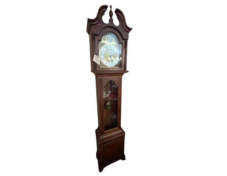 Howard Miller Tempus Fugit Grandfather Clock - 74 in x 15 in x 9 in image