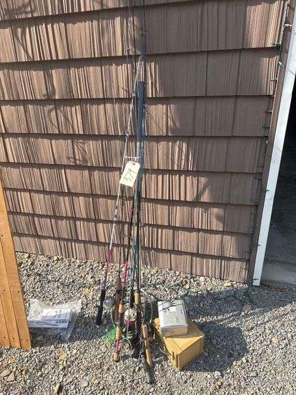 Fishing Poles and Reel image