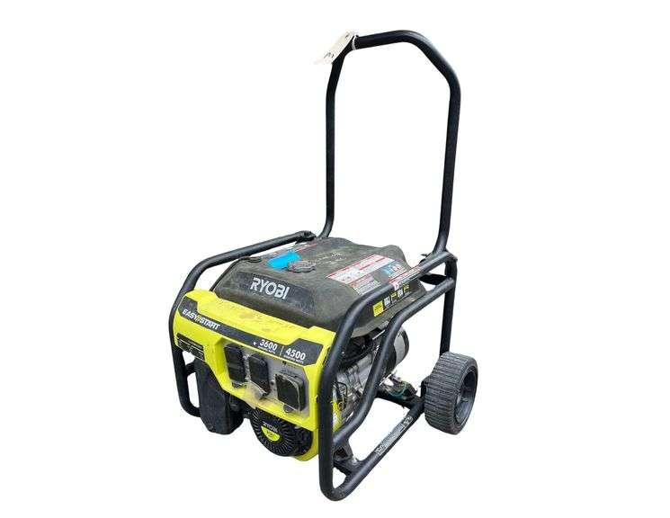 Ryobi Generator - 3600 Running Watts - 4500 Starting Watts - 212cc image