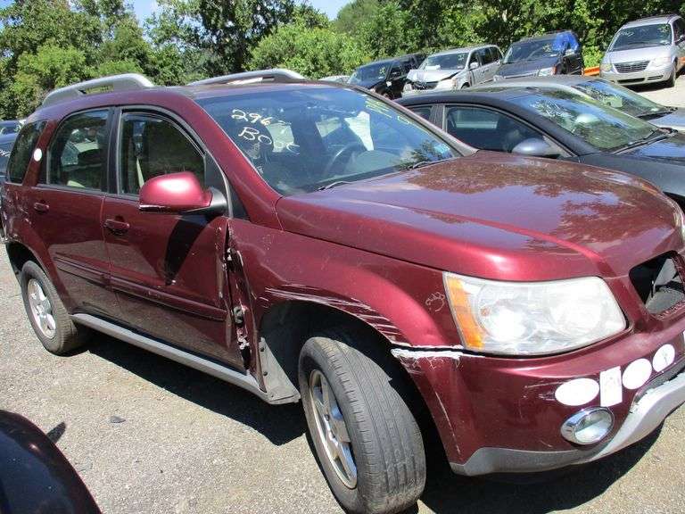 MAROON, 2007, PONTIAC TORRENT, 2CKDL63F476042967,  , image