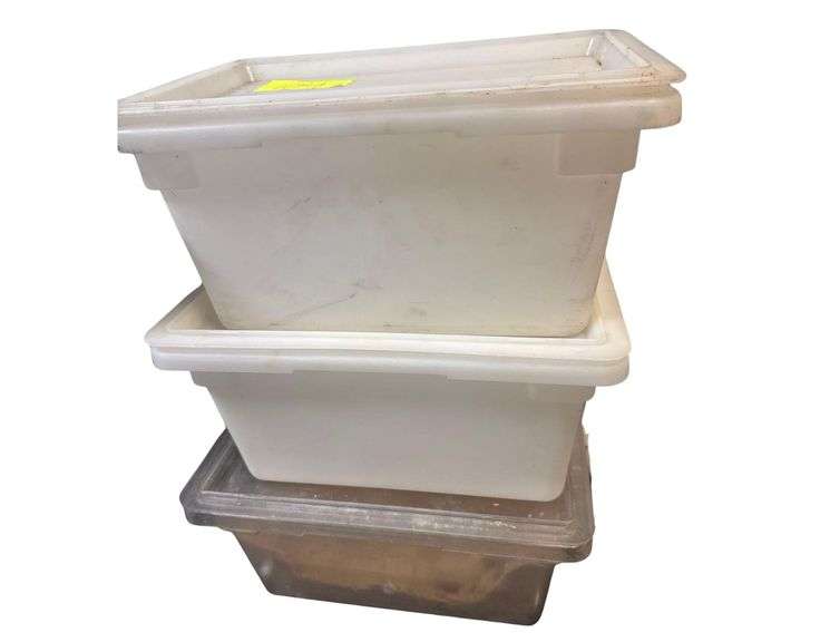 3 Cambros w/ Lids image