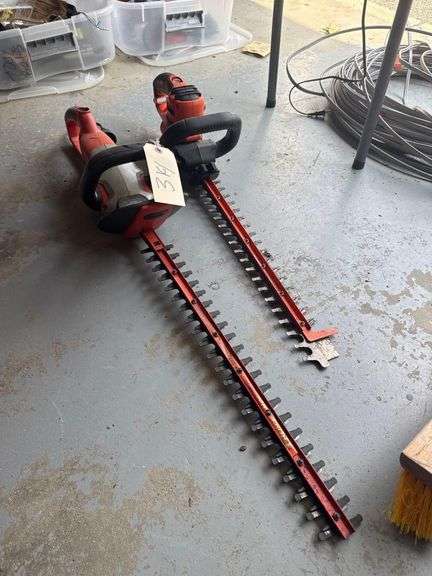 2 Electric Hedge Trimmers image