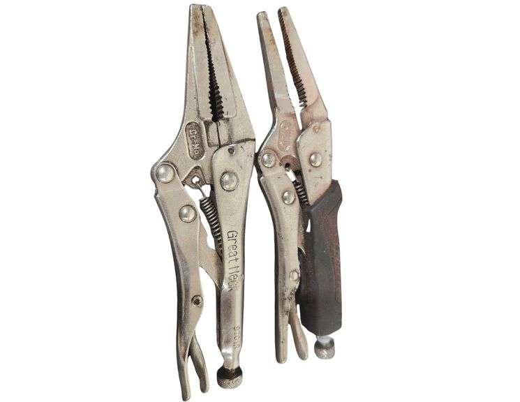 6 in Long Nose Plyers with Lock image