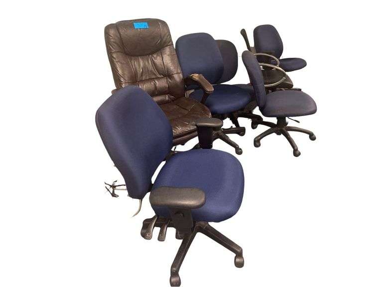 7 Well Used office Chairs image