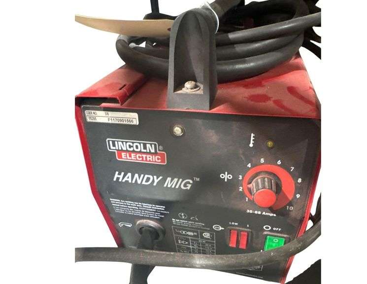 Lincoln Electric Handy MIG Wire Feed Welder Model 11205 image