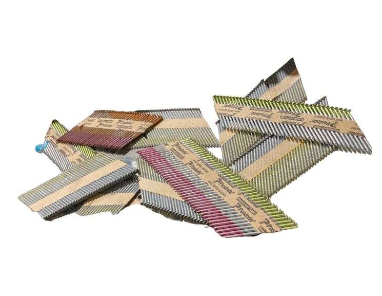 Strips of Nails For Nail Gun image