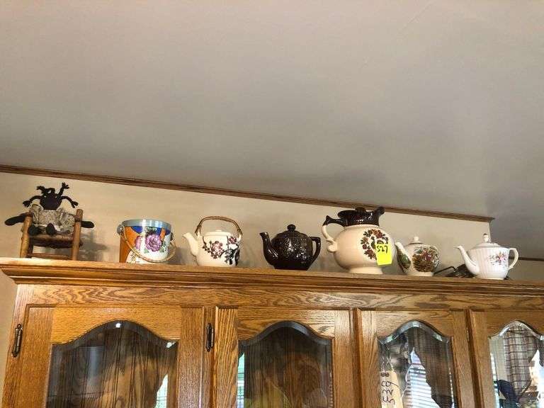 Vintage Teapots Various Styles and Sizes image