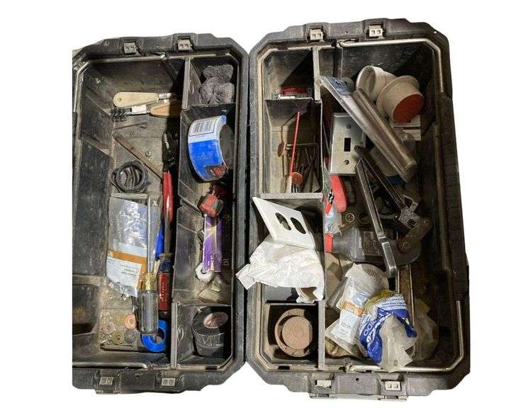 (2) Husky Connect Caddy With Contents Including PVC, Wrench, and Screwdrivers image