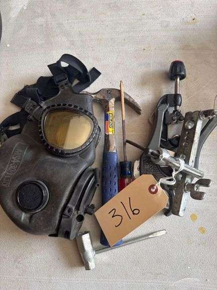Gas Mask and Tools image