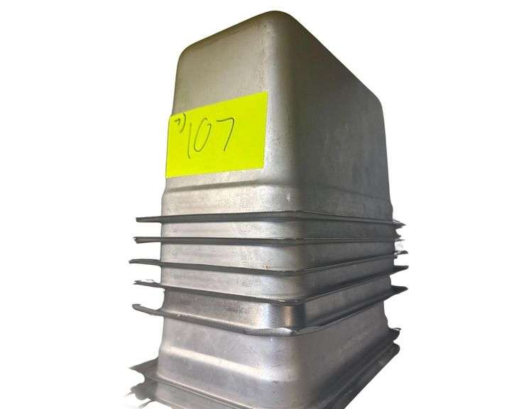 7 Deep Well Stainless Pans - 10”x6” image