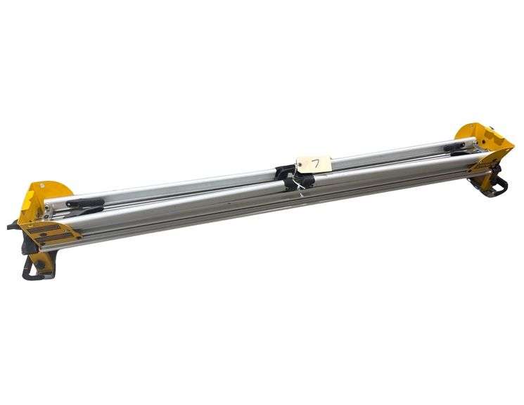 DeWalt DWX723 Adjustable Aluminum Heavy Duty Miter Saw Stand - 32” x 150” Never Used. image
