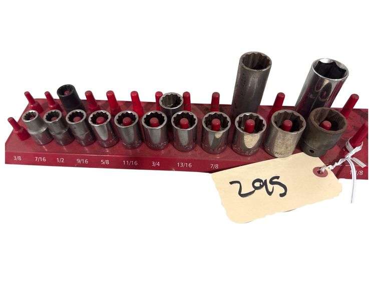 Craftsman 1/2” Drive 12 Point Sockets - SAE image