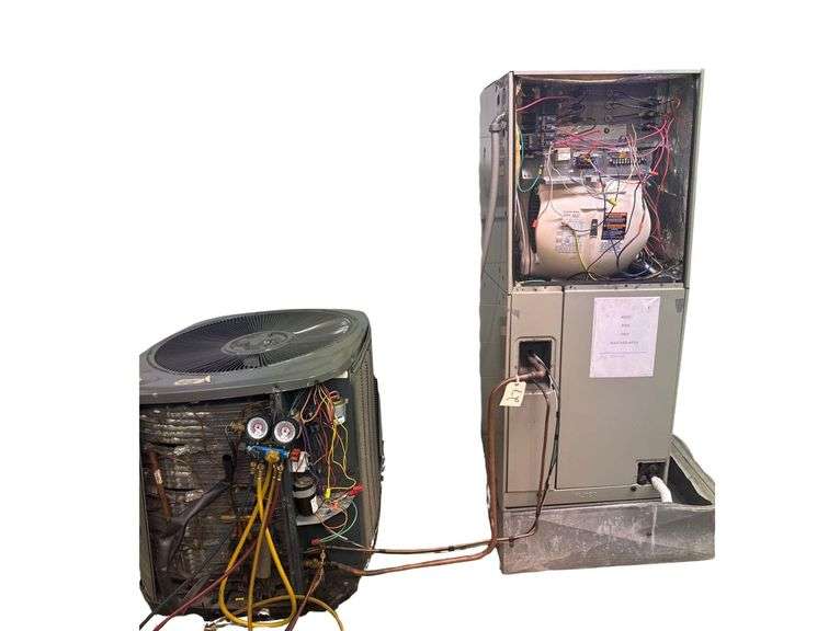 Trane XR14 Air Conditioner and Furnace image