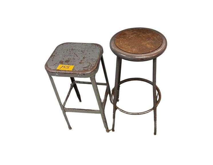 2 - Steel Stools 1 - Steel Dustpan image