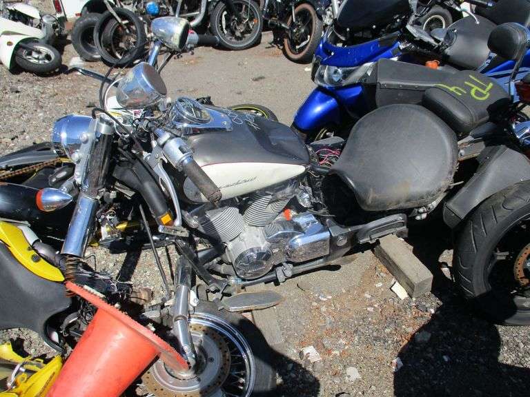 GRAY/WHITE, 2009, HONDA VT750C, JH2RC50419K500093,  , image