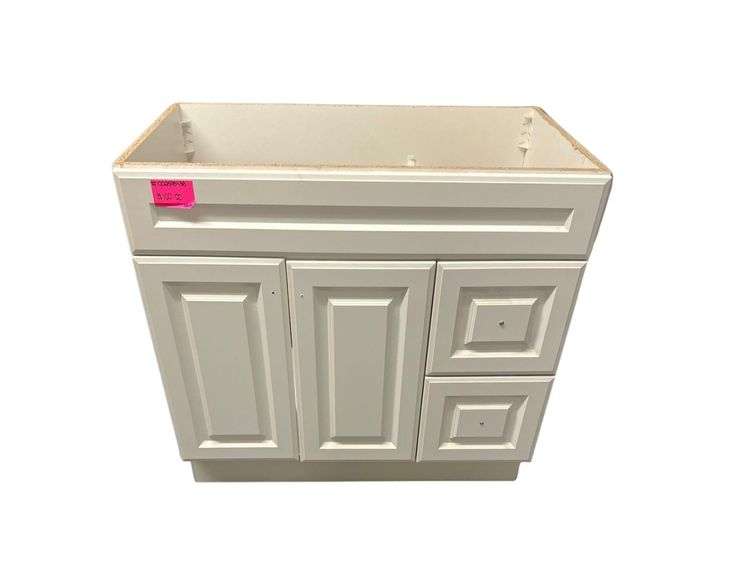 Wooden Vanity 3ft. L. X 21.5 D. X 34in. H. image
