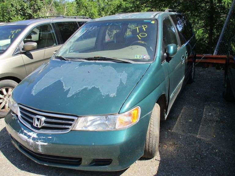 GREEN, 2002, HONDA ODYSSEY, 2HKRL18652H560728,  , image