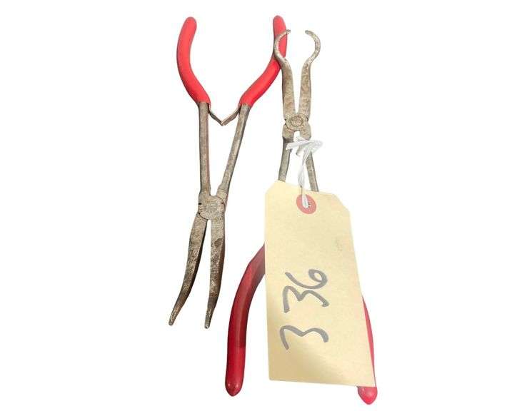 (2) Mac Tools Long-Reach Gripping Pliers image