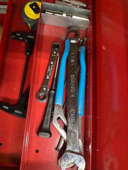 Toolbox With Assorted Hand Tools image