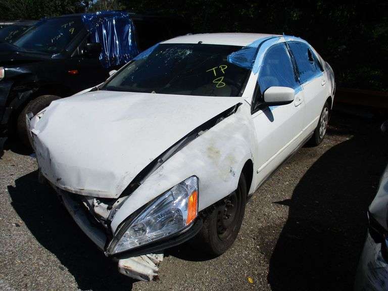 WHITE, 2005, HONDA ACCORD, 1HGCM56425A196955, KEY , image
