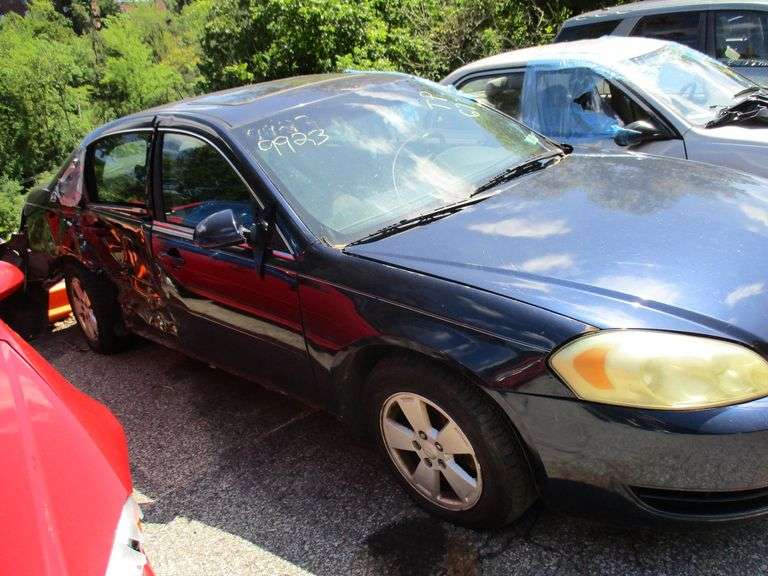 BLUE, 2007, CHEVROLET IMPALA, 2G1WT58K979369923, KEY , image