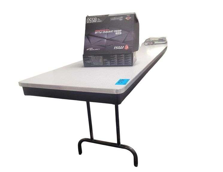 7ft Folding Table Contents Included image