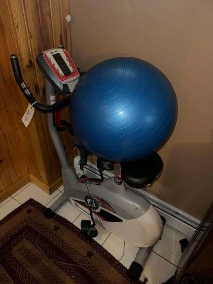 Schwinn Exercise Bike With Exercise Ball image